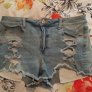 American eagle super stretch shorts